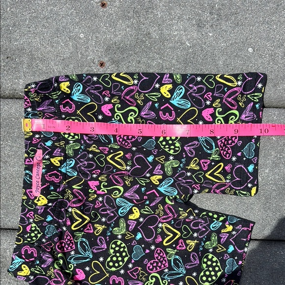 Joyce Concept Girl’s Black Dress, Matching Shorts, Hearts, Flowy, Soft, Size 4 - Picture 15 of 17